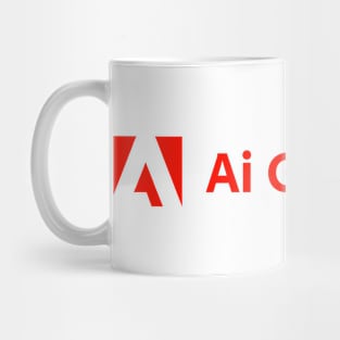 Parody logo Adobe - Ai Generator Mug